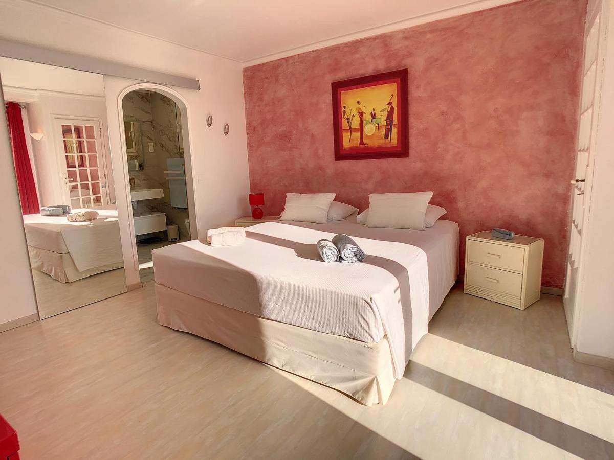 3 Bedrooms Villa Near Cannes - Pool & Jacuzzi - Sea View 망들리유 라 나플 외부 사진